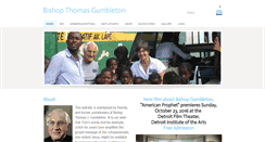 Desktop Screenshot of bishopgumbleton.com